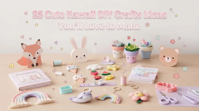 25 Cute Kawaii DIY Crafts Ideas You’ll Love to Make