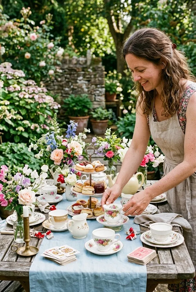 Set Up a Mad Hatter Tea Party Table