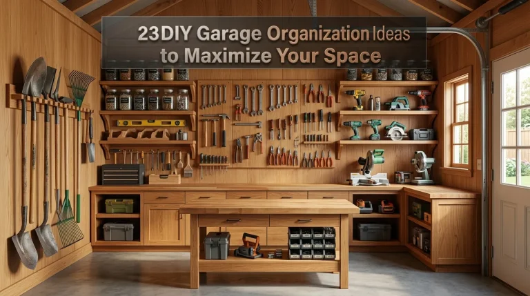 23 DIY Garage Organization Ideas to Maximize Your Space