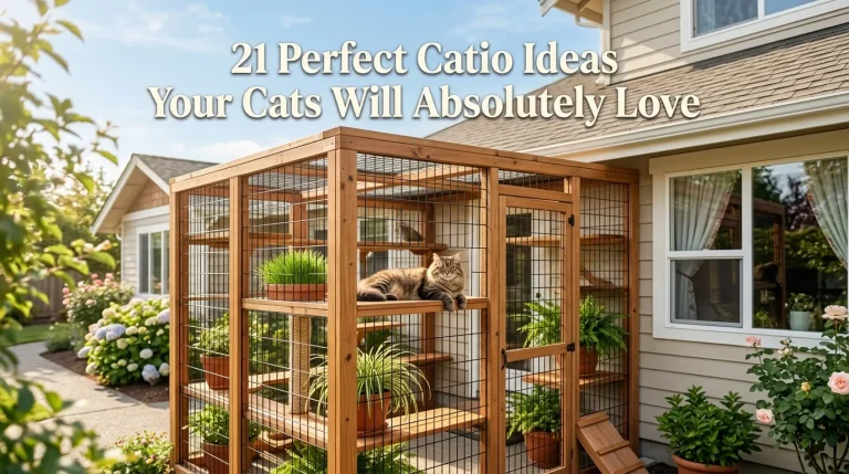 21 Perfect Catio Ideas Your Cats Will Absolutely Love