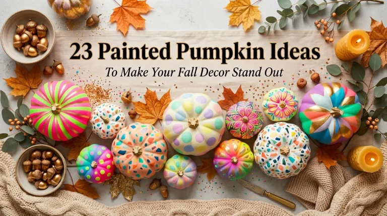 23 Painted Pumpkin Ideas to Make Your Fall Decor Stand Out