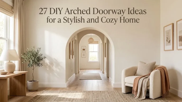 27 DIY Arched Doorway Ideas for a Stylish and Cozy Home